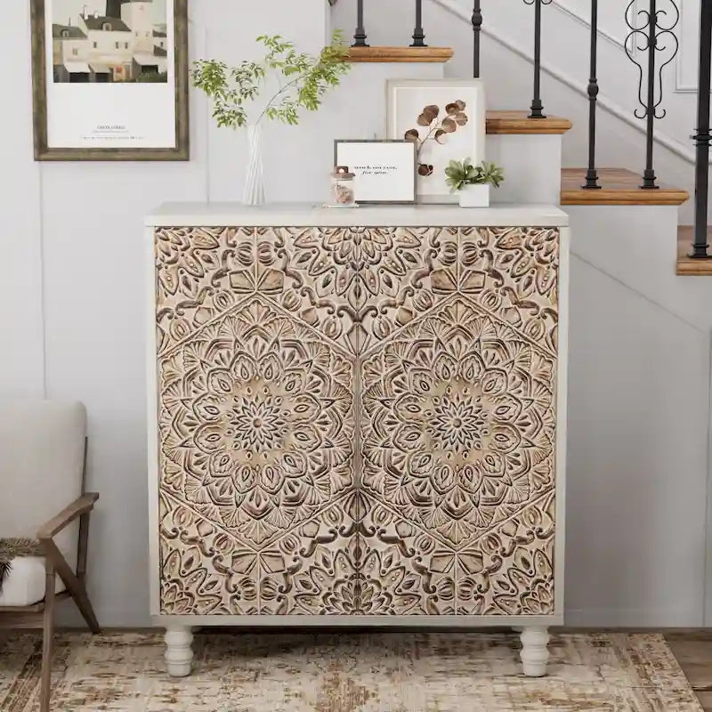 COSIEST Vintage-Sideboard und Buffetschrank