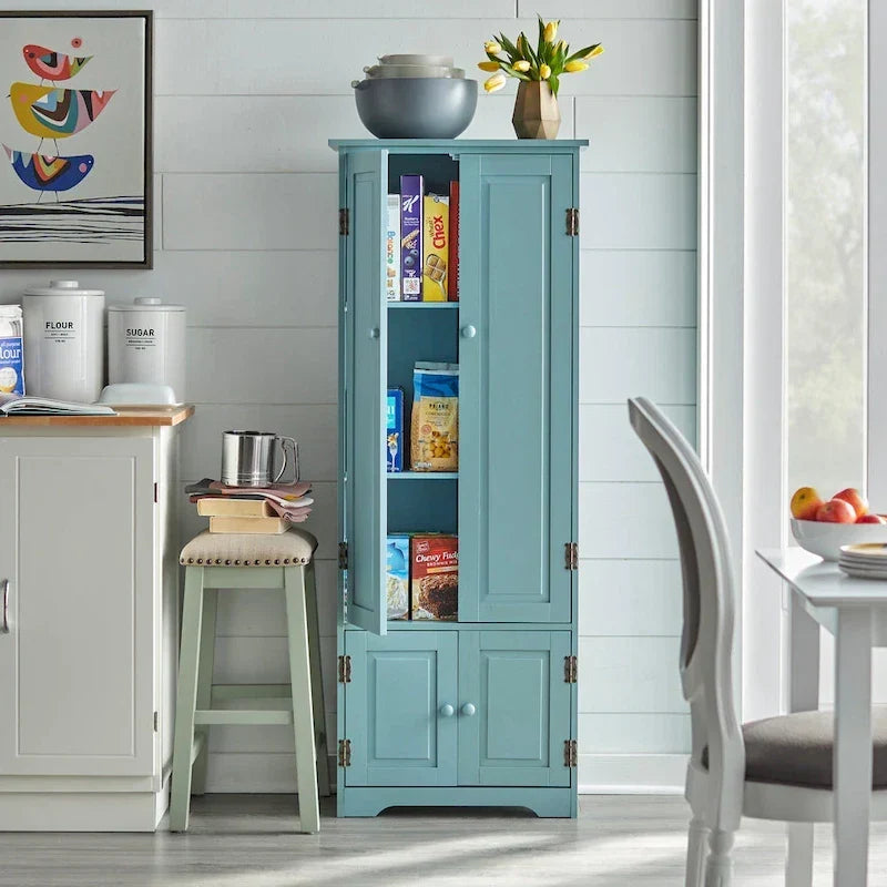 Simple Living Aston extra hoher Schrank im modernen Landhausstil