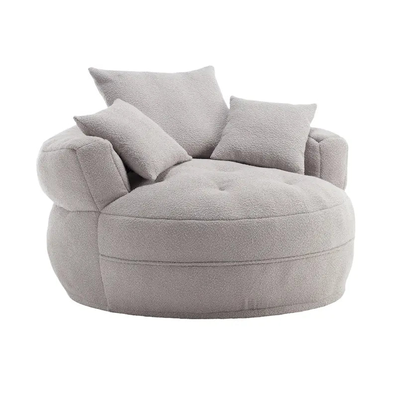 Runder Sofa-Sessel ?C Weiß/Blau/Grau/Gelb/Orange/Rosarot/Marineblau/Grün, Einzel- und Doppelsitz