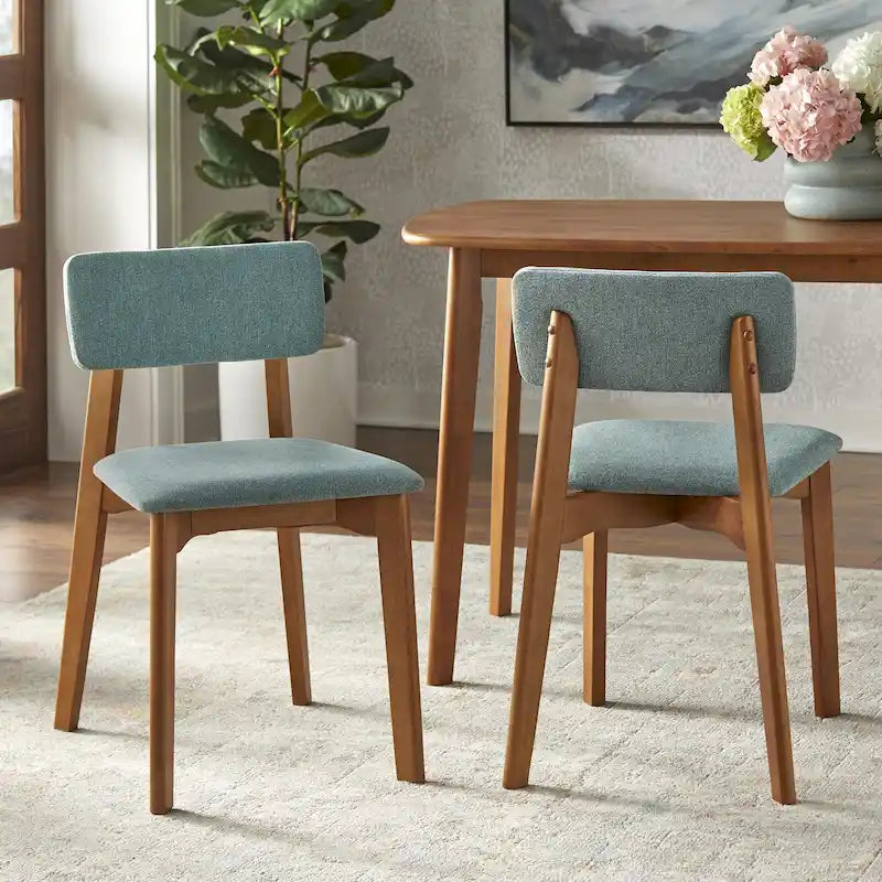 4-teiliges Esszimmer-Set aus Massivholz Simple Living Nettie