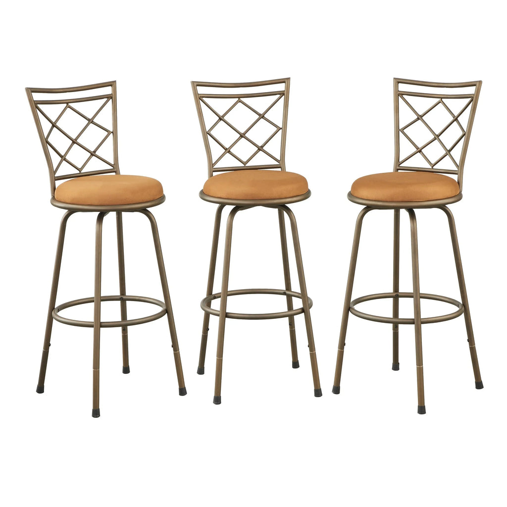 Simple Living Alyssa höhenverstellbare Drehhocker (3er-Set)