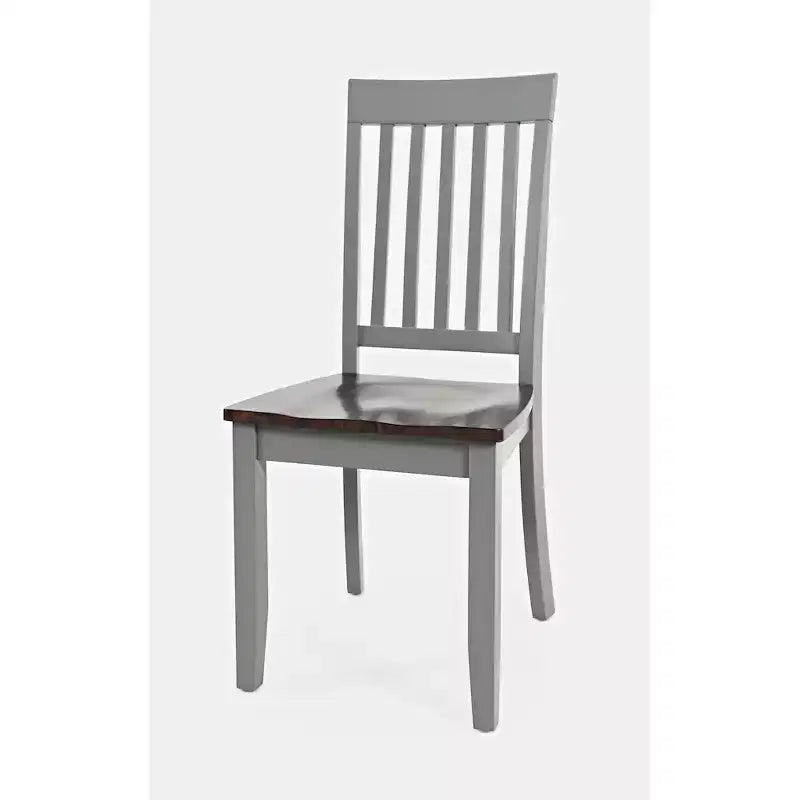 Farmhouse Solid Wood Dining Chair, Set of 2 - Autumn Brown