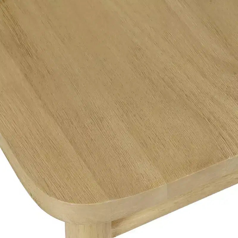 Chaise de salle à manger traditionnelle en bois massif avec dossier courbé à barreaux, lot de 2