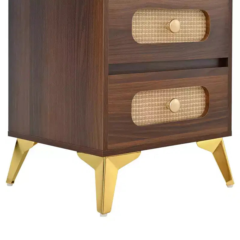 Makeup Vanity Table with Mirror, Lights, 5 Drawers and Storage Shelf