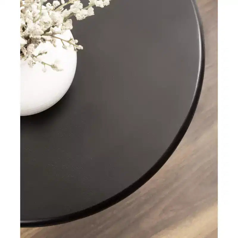 Table d'appoint ronde en bois massif, diamètre 16", hauteur 20"