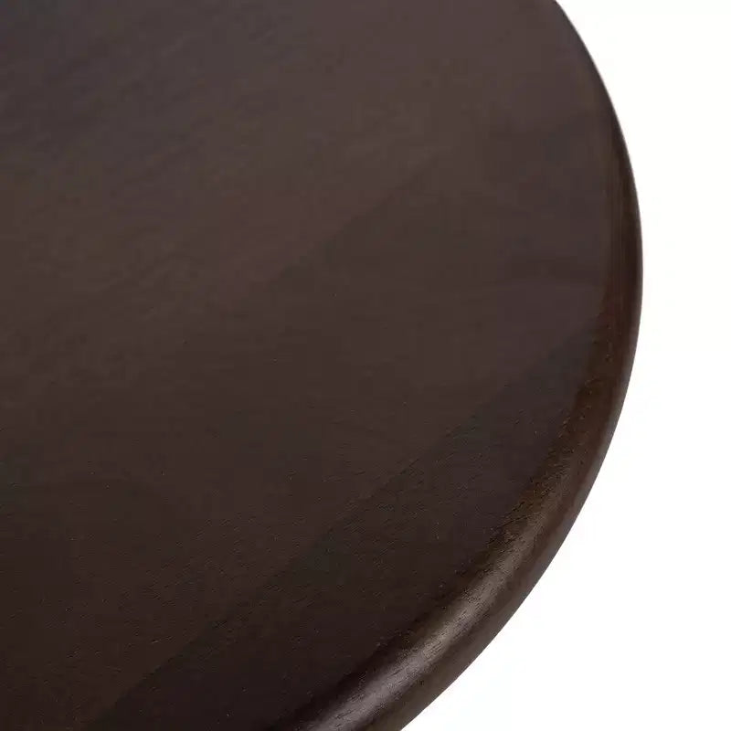Table d'appoint ronde en bois massif, diamètre 16", hauteur 20"