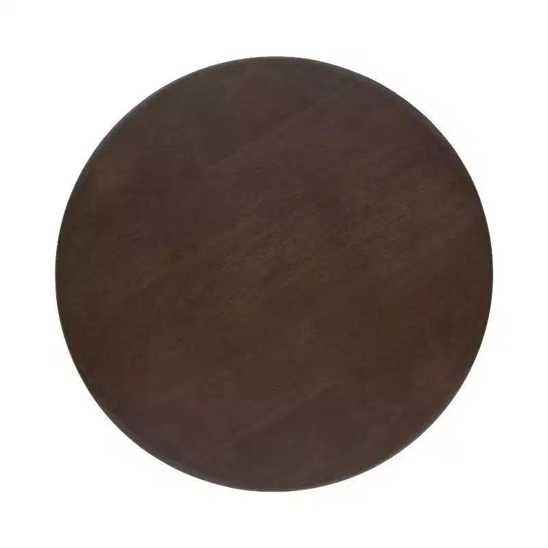 Table d'appoint ronde en bois massif, diamètre 16", hauteur 20"
