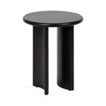 Table d'appoint ronde en bois massif, diamètre 16", hauteur 20"