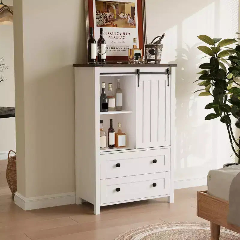 Cómoda de 5 cajones, mueble moderno de madera para dormitorio con cajones de almacenamiento, mueble para TV estilo rústico para sala, dormitorio, pasillo