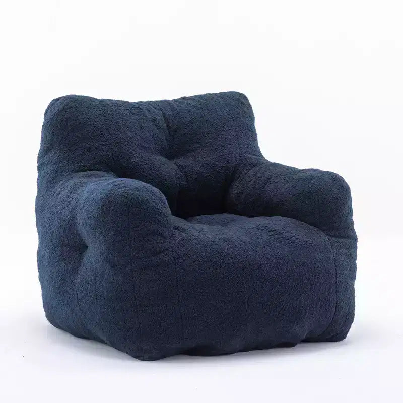 Poltrona sacco soffice, divano pigro in memory foam, poltrona d'accento resistente per soggiorno, balcone, ufficio