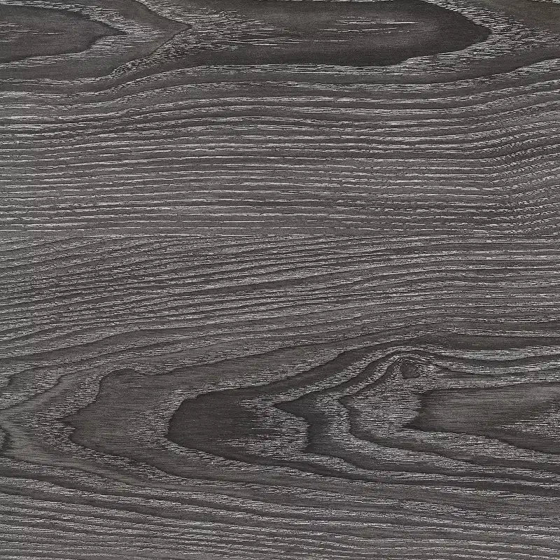 Escritorio para computadora de madera compuesta negra con cajón multiusos  