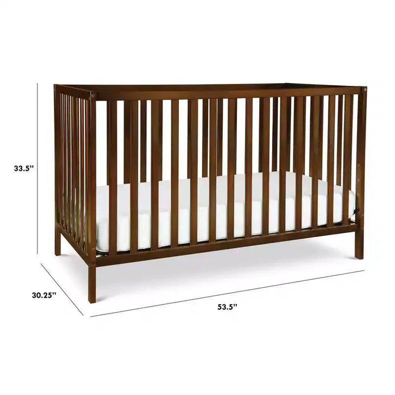 Cuna convertible 4 en 1, madera de pino