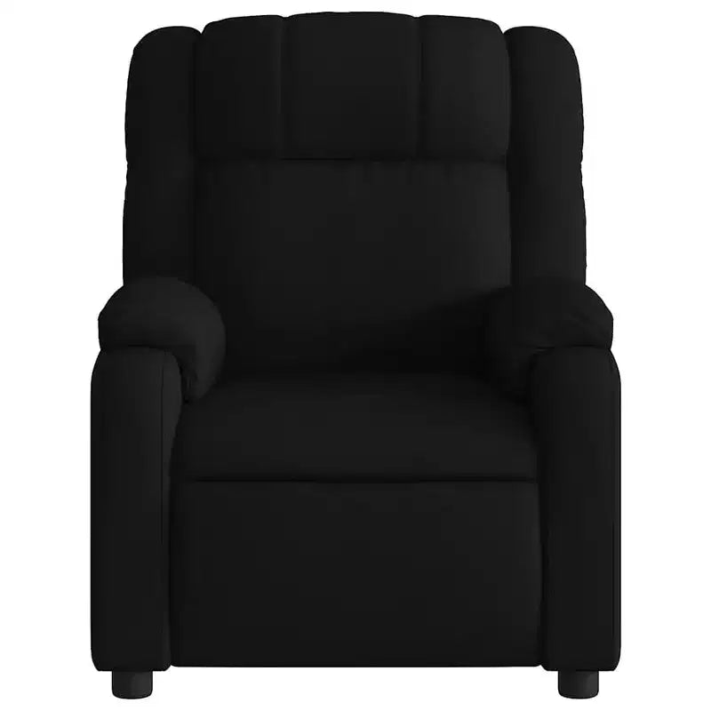 Sillón reclinable de masaje - empuje manual hacia atrás, gris claro