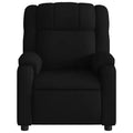 Sillón reclinable de masaje - empuje manual hacia atrás, gris claro