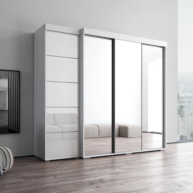 Aria 3D-EX-Kleiderschrank mit 3 Spiegeln