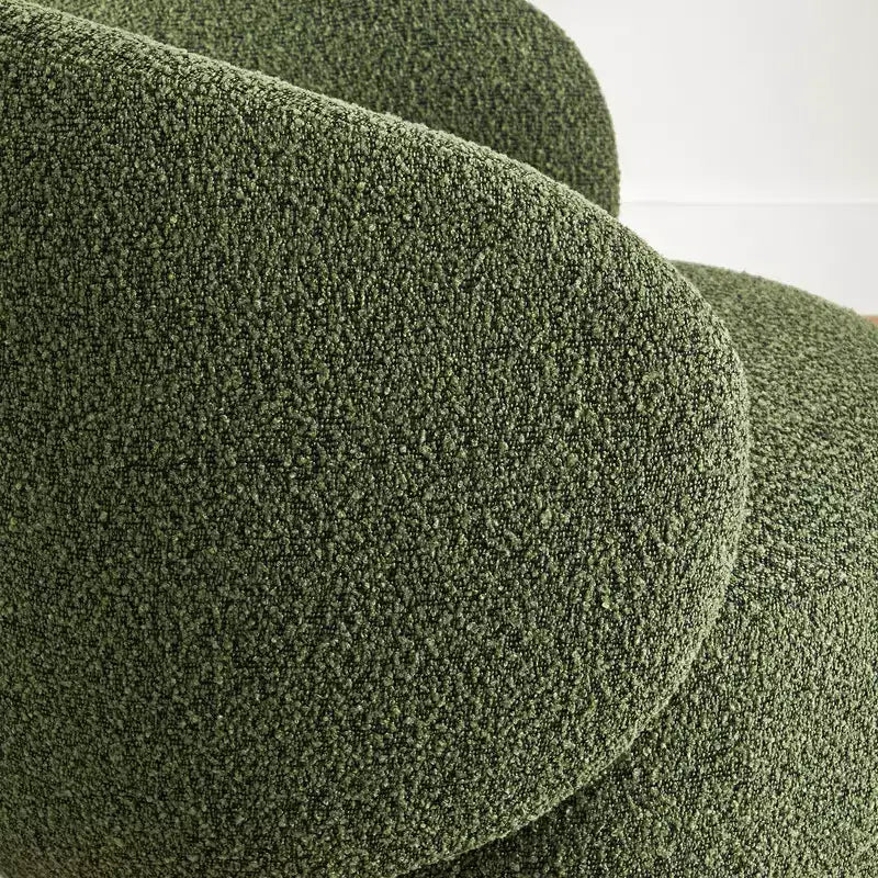 Spruce&Spring gepolsterter drehbarer Akzent-Sesselsessel mit Holzgestell