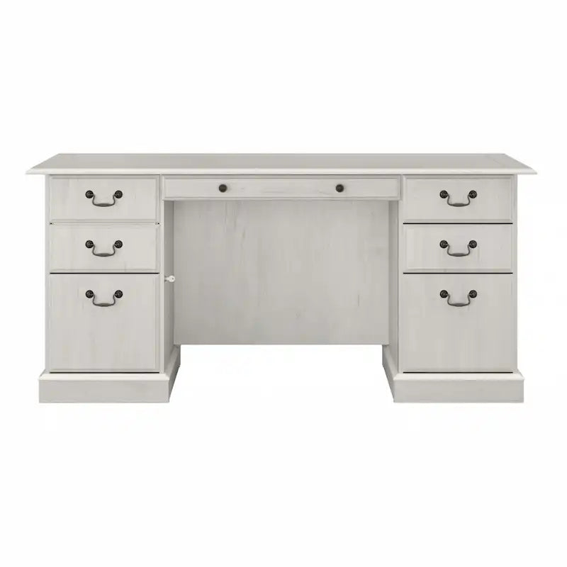 Bush Furniture Saratoga directiebureau met laden en opbergruimte