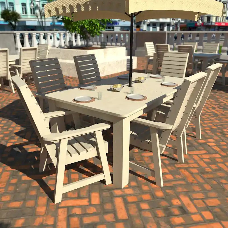 HIGHWOOD PROFESSIONAL 7-delige eethoek voor buiten 42x72
