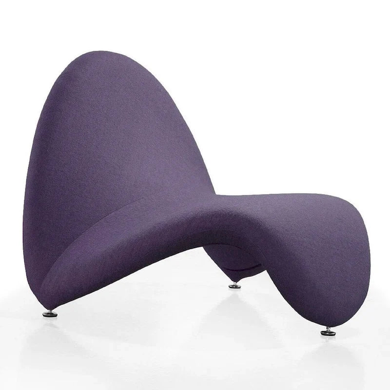 Fauteuil d’appoint en mélange de laine