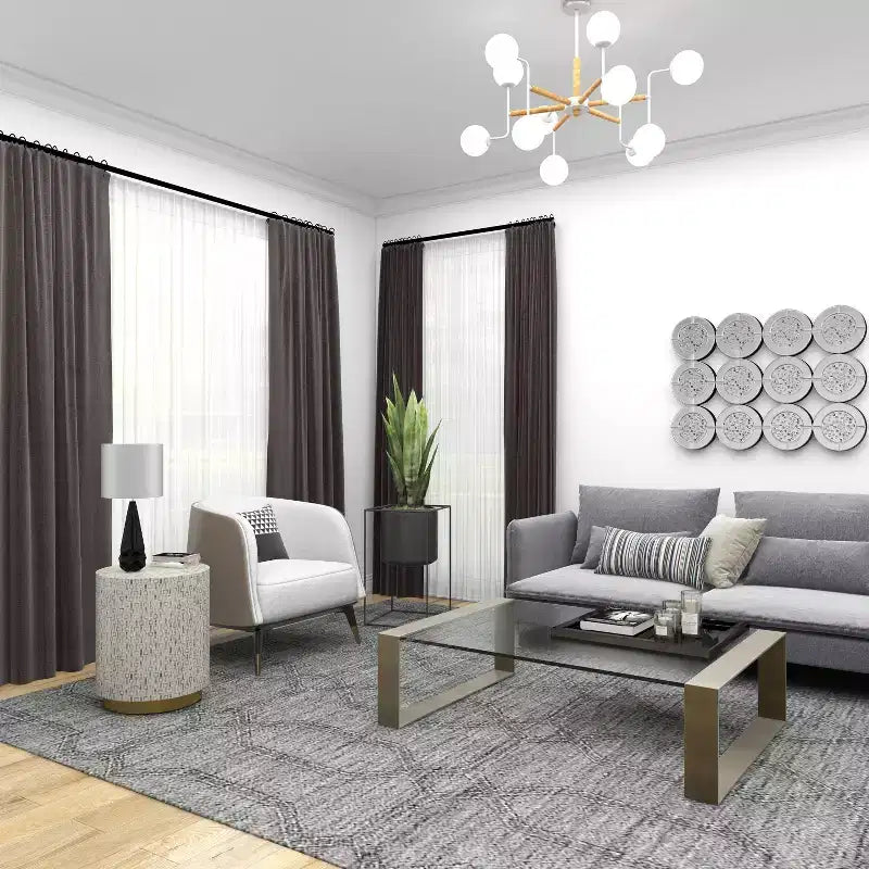 Modern İnci Anası Tabure, Beyaz - Modern Yuvarlak Aksesuar, MDF Çerçeve, 22.35" Oturma Yüksekliği