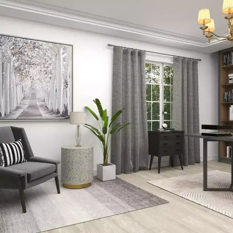 Modern İnci Anası Tabure, Beyaz - Modern Yuvarlak Aksesuar, MDF Çerçeve, 22.35" Oturma Yüksekliği
