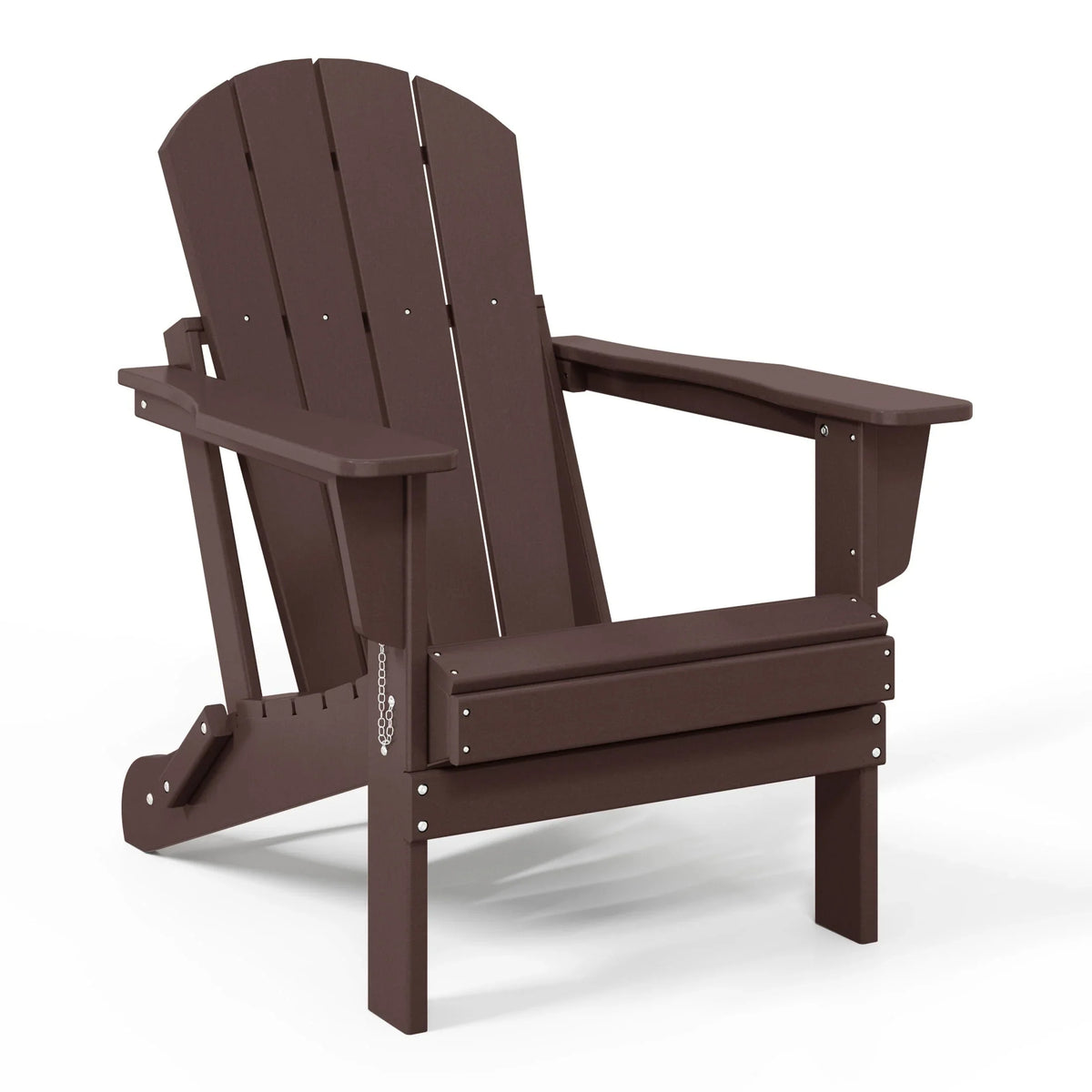 Polytrends Laguna Adirondack-Klappstuhl für die Terrasse, lichtecht und wetterbeständig