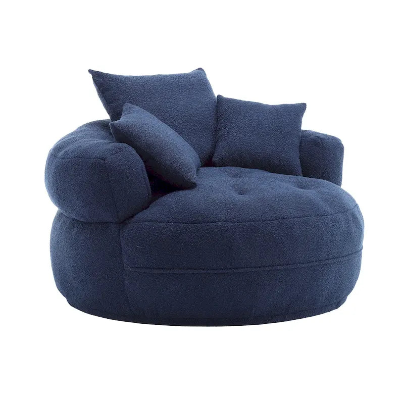 Runder Sofa-Sessel ?C Weiß/Blau/Grau/Gelb/Orange/Rosarot/Marineblau/Grün, Einzel- und Doppelsitz