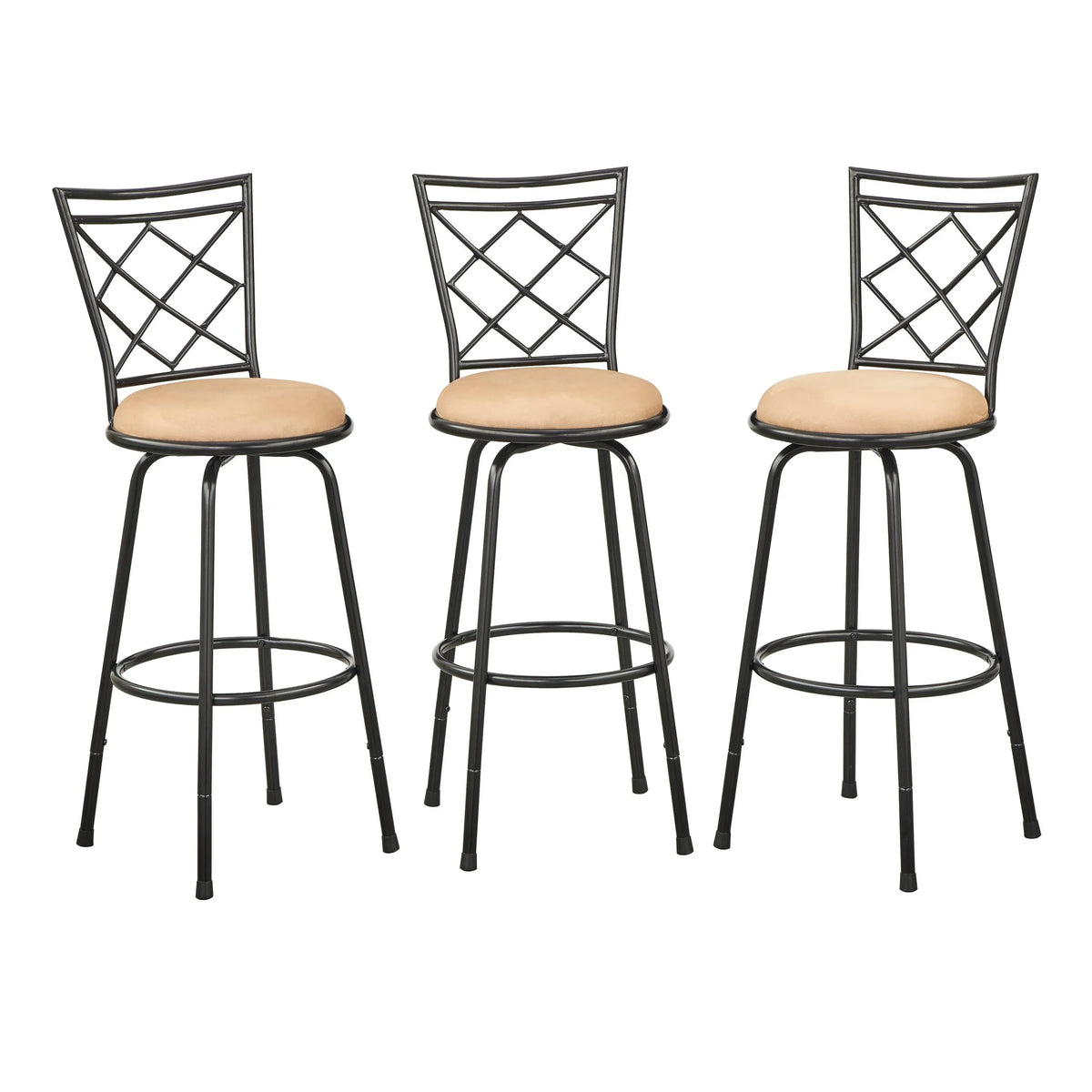 Simple Living Alyssa höhenverstellbare Drehhocker (3er-Set)