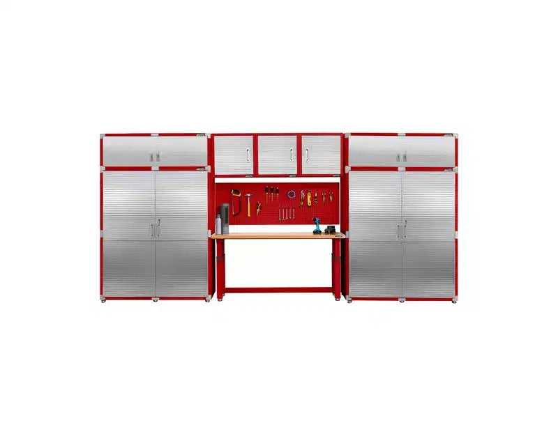 Seville Classics UltraHD extra brede opbergkastset van 2 delen, 60 x 24
