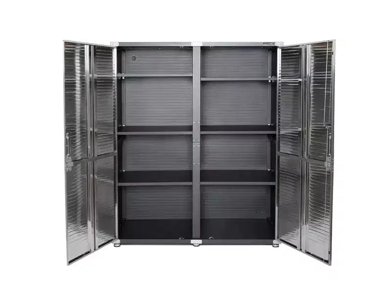 Seville Classics UltraHD extra brede opbergkastset van 2 delen, 60 x 24