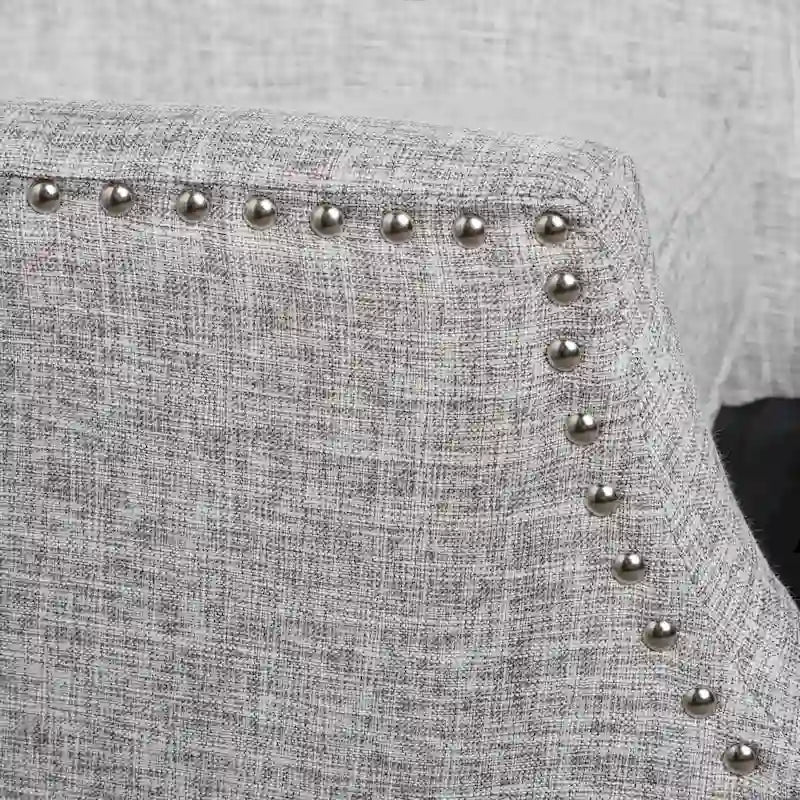 Fauteuil inclinable à dossier haut et à bascule, rembourré, style classique, pour le salon