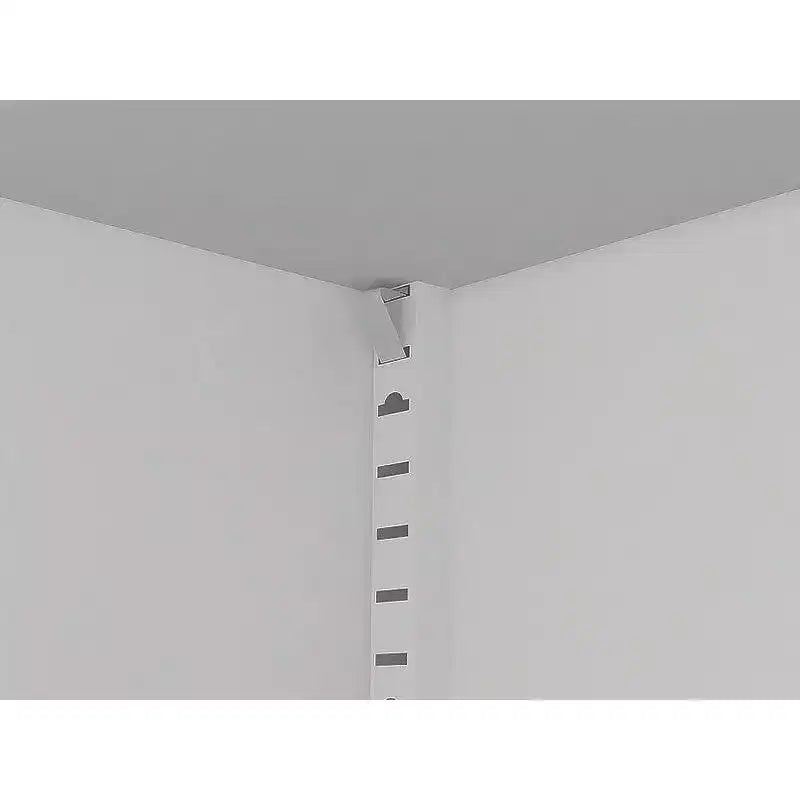 Armoire de rangement Homy Casa à 4 portes avec panneaux en cannage et étagères réglables pour le salon, la salle à manger ou l’entrée, noire et naturelle