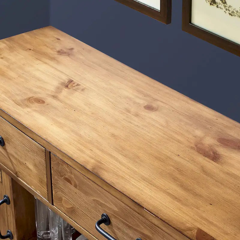 Buffet Crosley Roots, finition naturelle - 52  W x 18  D x 36  H