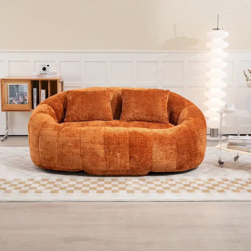 GDFStudio - Laurel-Chenille-Zweisitzer mit hochdichtem Schaumstoff und extra großem Komfort