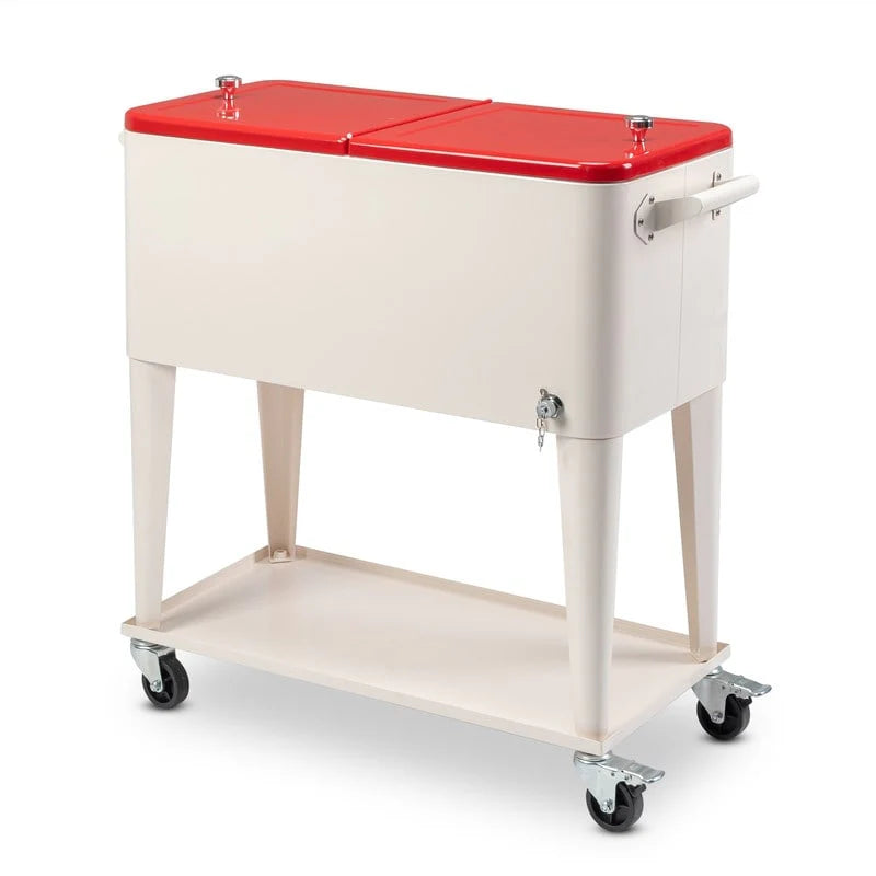 Glacière en fer de 80QT avec étagère