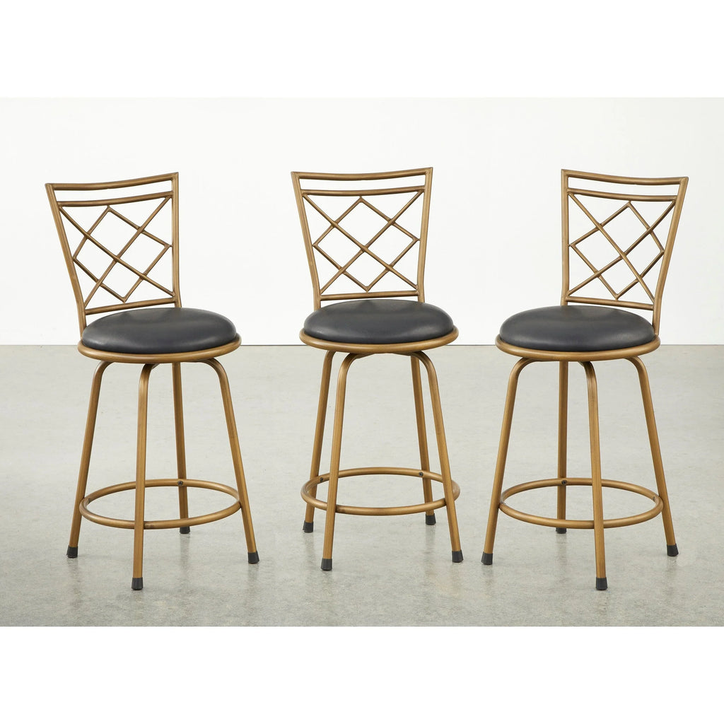 Simple Living Alyssa höhenverstellbare Drehhocker (3er-Set)