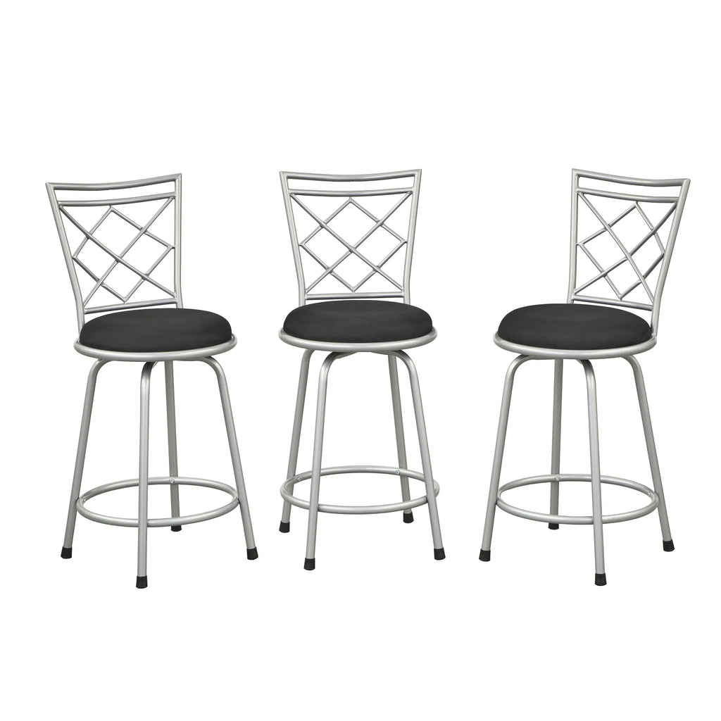 Simple Living Alyssa höhenverstellbare Drehhocker (3er-Set)