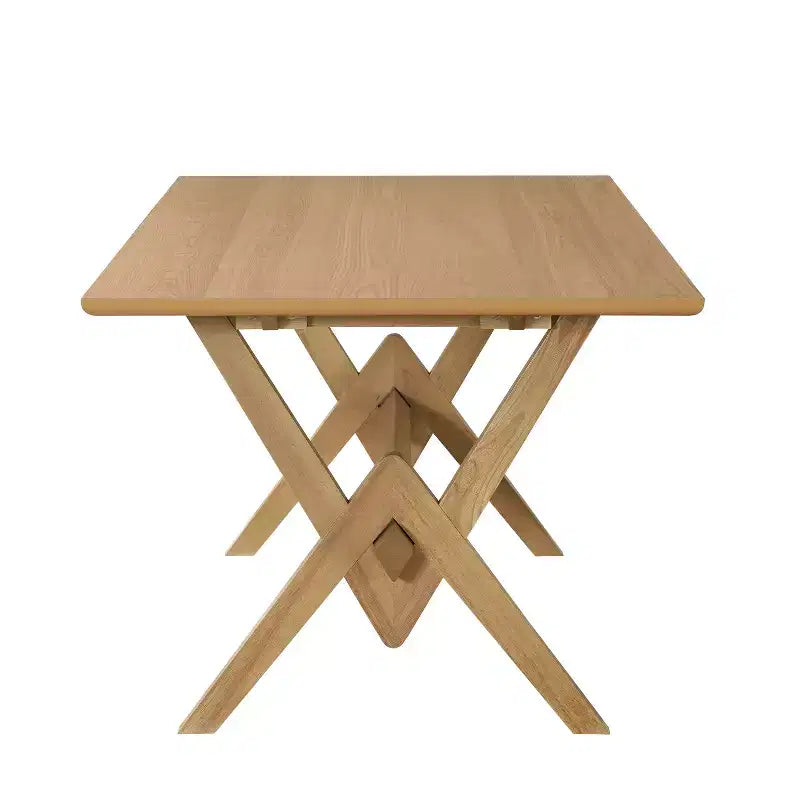 Christopher Knight Home Simon Essgruppe aus Gummibaumholz im Mid-Century-Modern-Stil, 5-teilig, mit Stühlen mit Bouclé-Polsterung