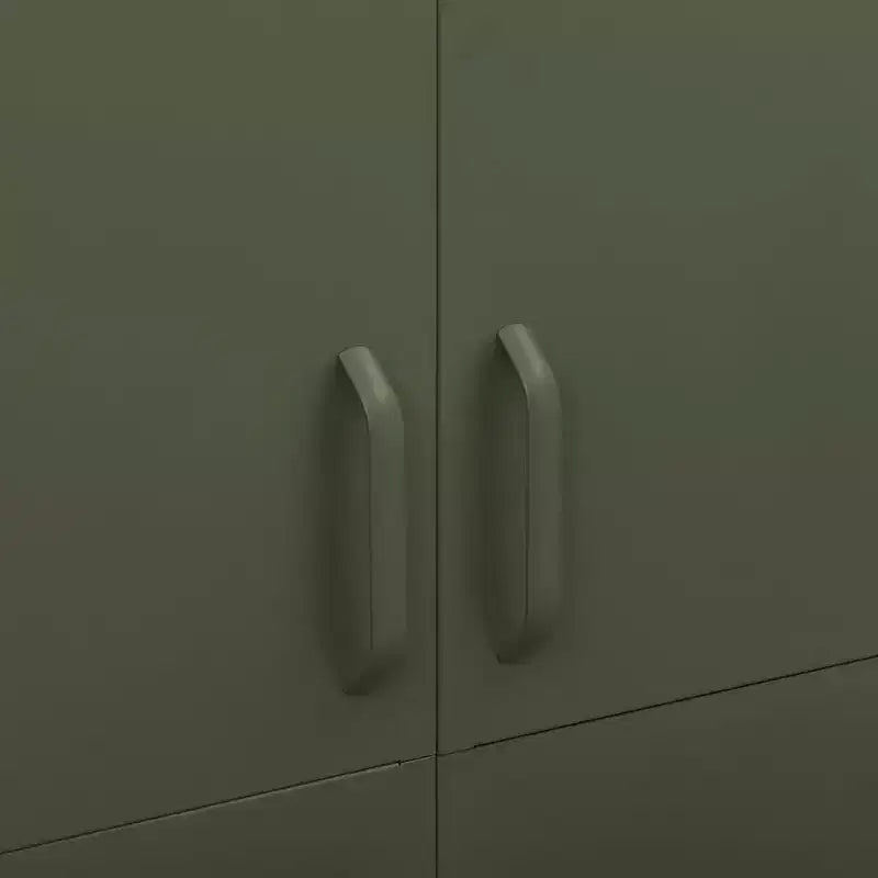 Armoire vidaXL vert olive 35.4x19.7x70.9 en acier