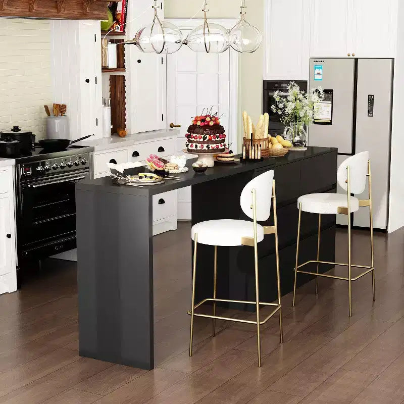 Buffet avec rangement intelligent, pivotant et extensible, avec 6 tiroirs, comptoir prolongé, tapis antidérapant, table à manger pivotante et garde-manger pour îlot de cuisine