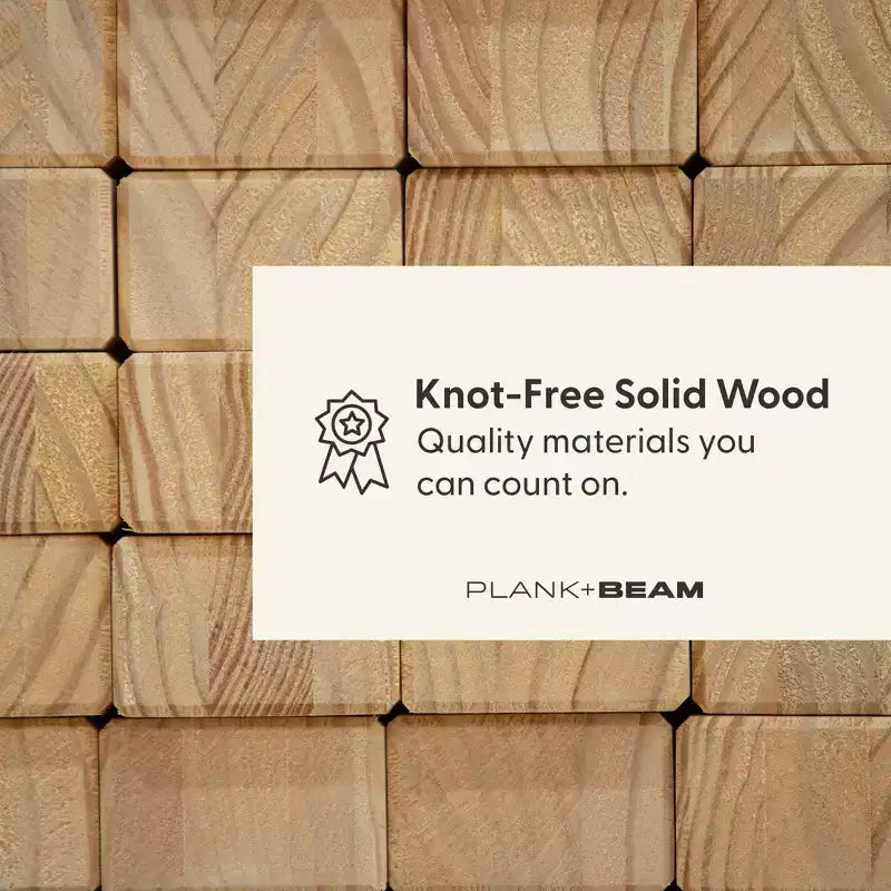 Plank+Beam Contour dressoir van massief hout met 3 deuren, tv-meubel van 59 voor de woonkamer
