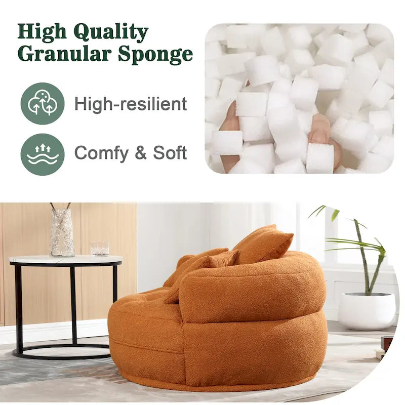 Runder Sofa-Sessel ?C Weiß/Blau/Grau/Gelb/Orange/Rosarot/Marineblau/Grün, Einzel- und Doppelsitz
