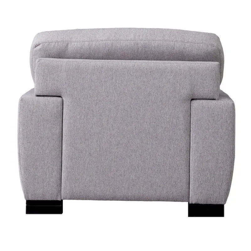 Moderne extra grote chaise longue-slaapbank in mid-century-stijl met kussen