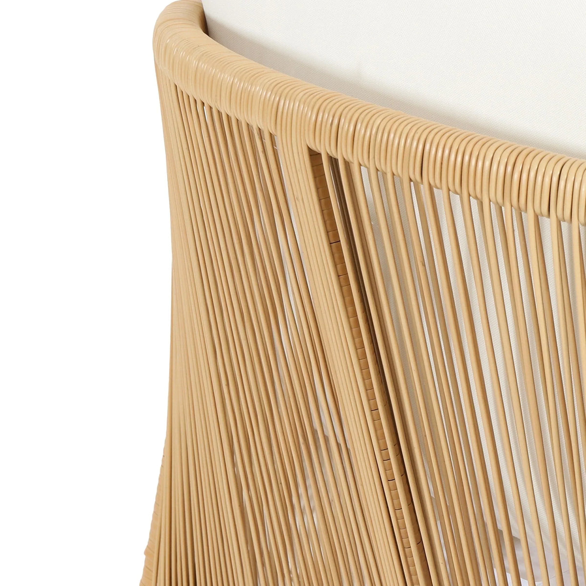 Jabe tuinset met clubfauteuils van acaciahout en riet van Christopher Knight Home