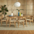 Norwegisches Essset aus Eiche mit konischen Beinen im dänischen Stil von iNSPIRE Q Modern