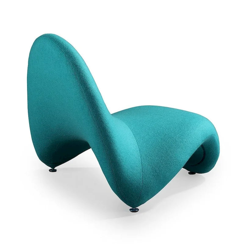 Fauteuil d’appoint en mélange de laine