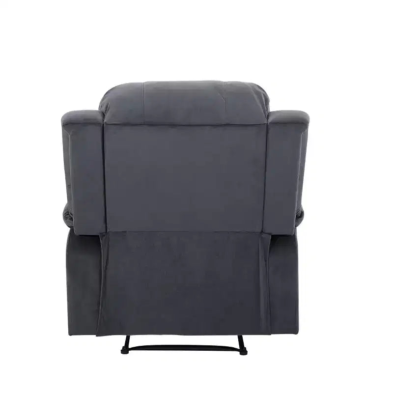 Recliner Chair with Built-In Storage and Cup Holders, High-Density Foam, 250 lb Capacity