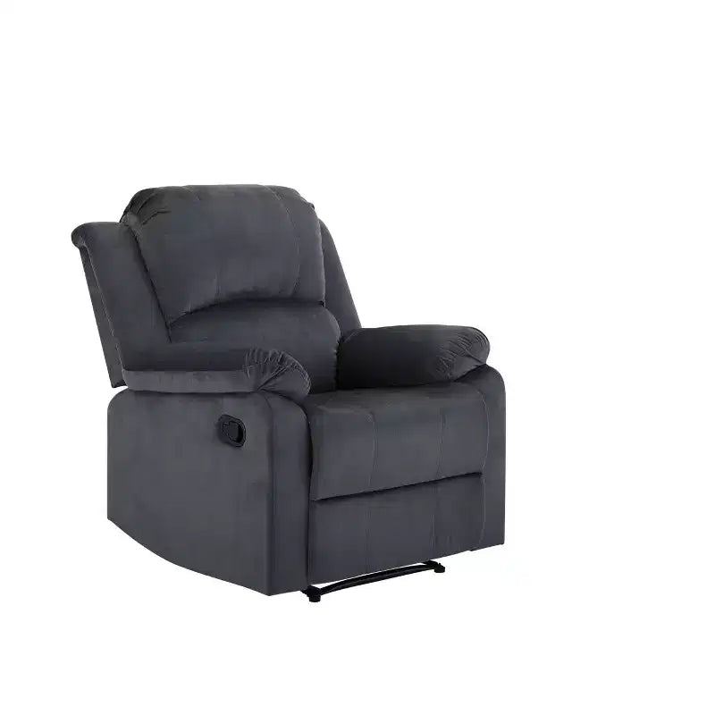 Recliner Chair with Built-In Storage and Cup Holders, High-Density Foam, 250 lb Capacity
