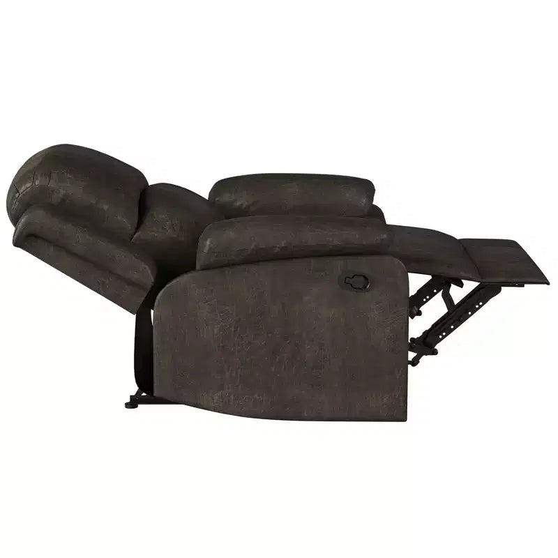 Recliner Chair with Built-In Storage and Cup Holders, High-Density Foam, 250 lb Capacity
