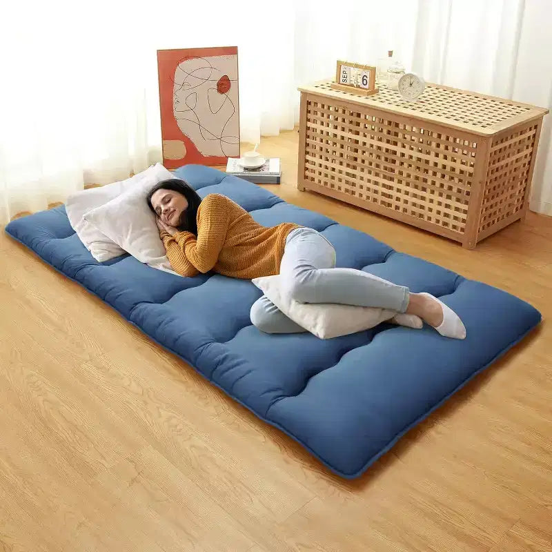 Matelas futon japonais, tapis de sol pliable pour dormir, tatami pour la maison et le camping